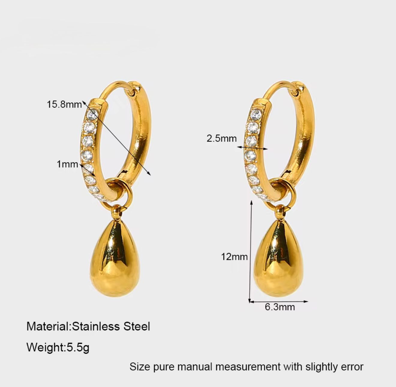 Tina teardrop Earrings