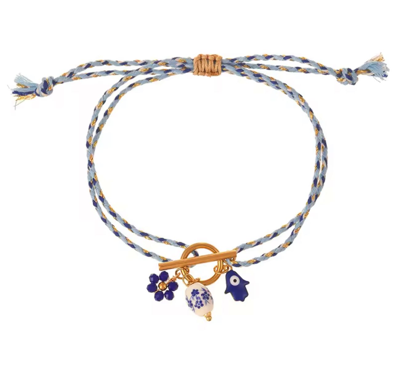 Rope Charm Bracelet