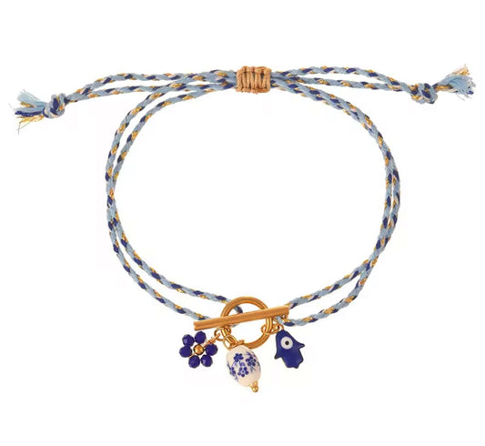 Rope Charm Bracelet