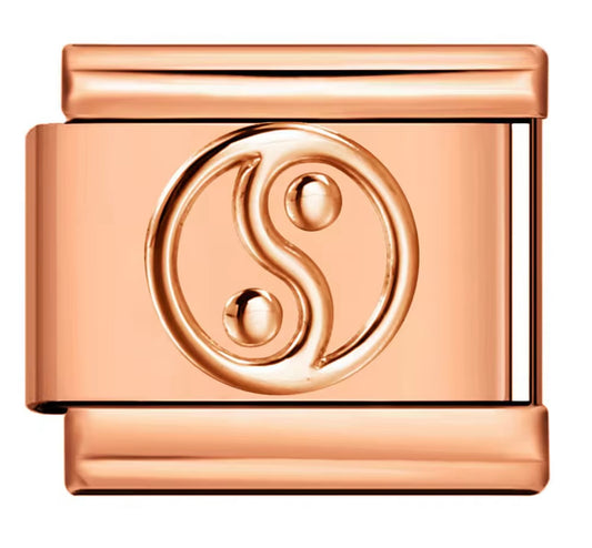 Rose gold Equality Charm