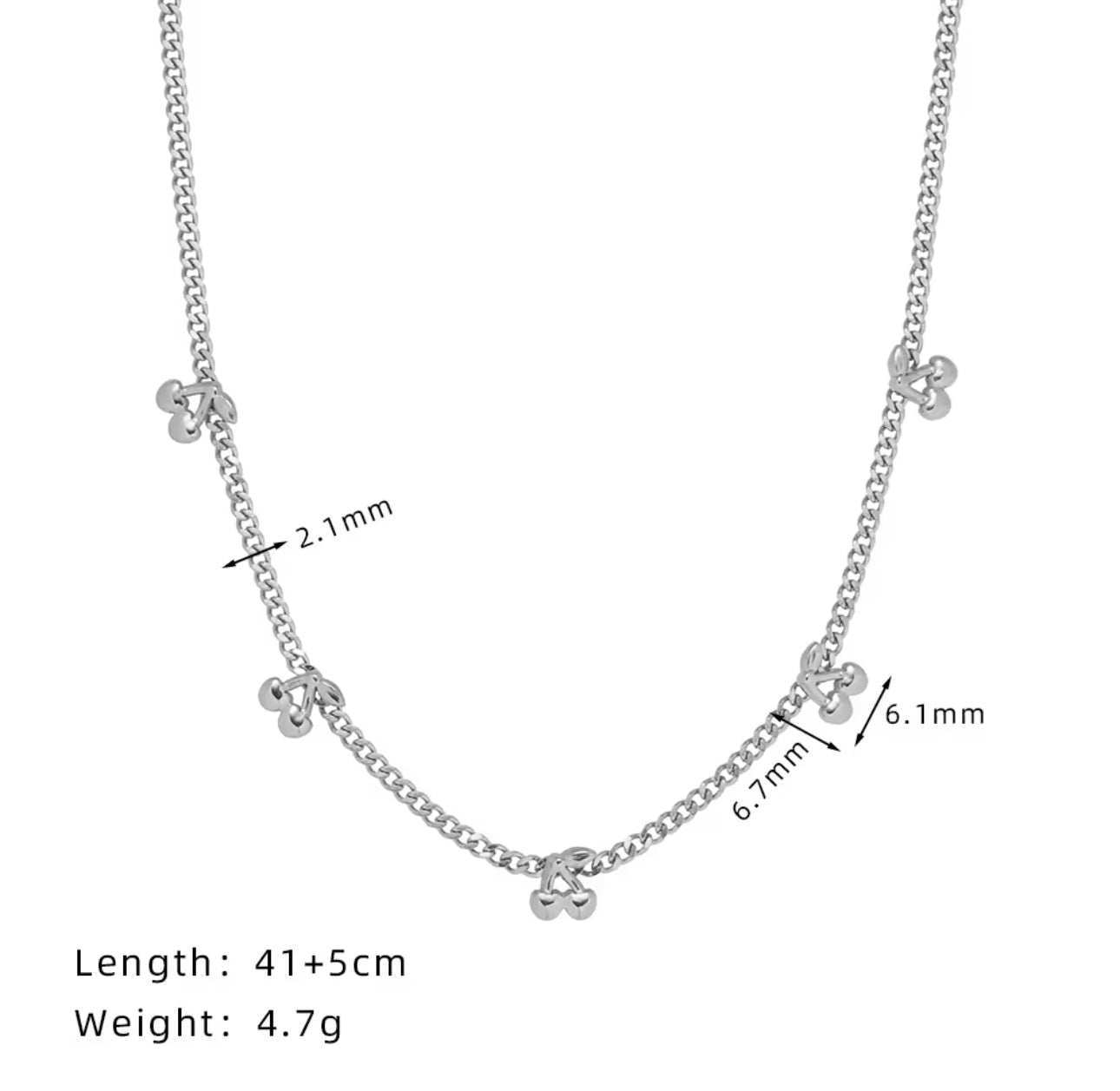 Cherry Necklace - Adorne