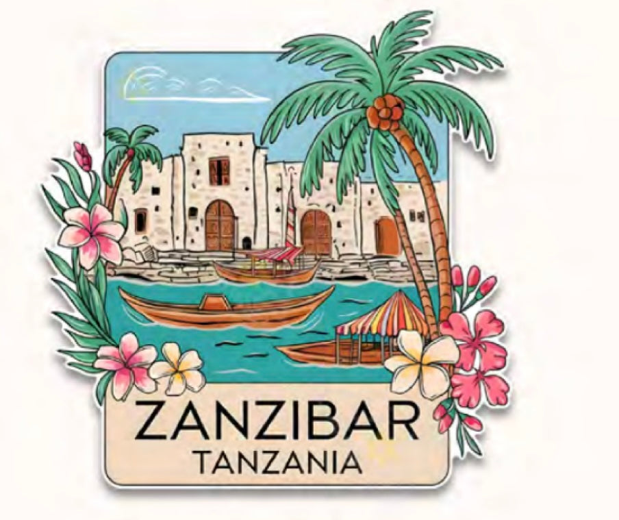 Zanzibar Tanzania Badge