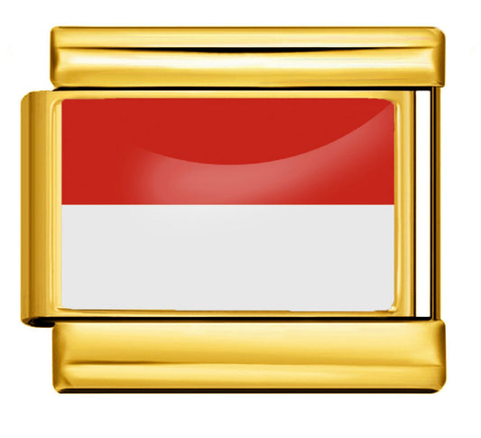 Gold base Indonesia Charm