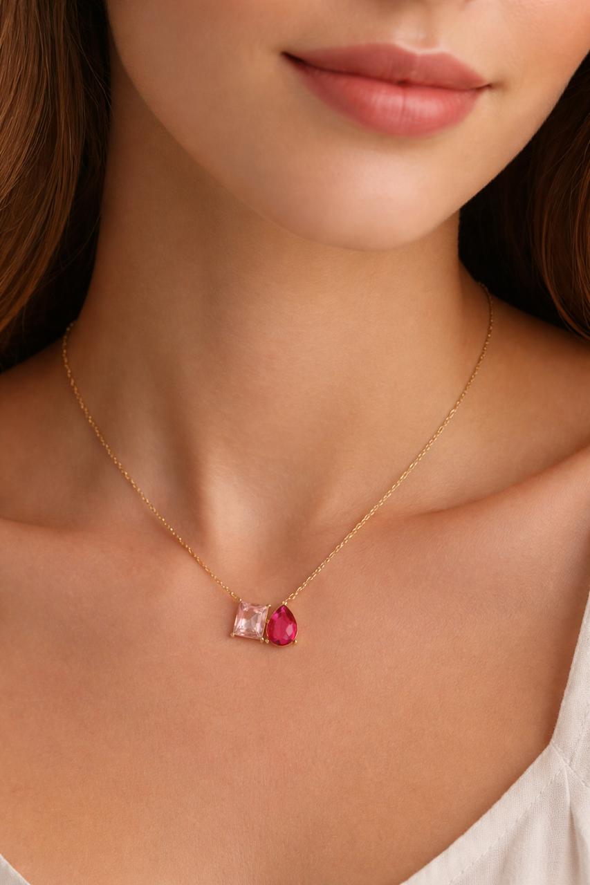 Peachy Necklace