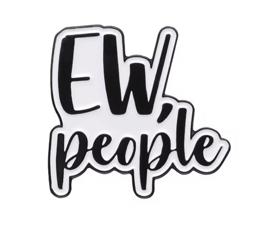 Ew people brooch