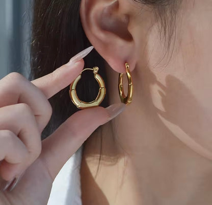 Layered Circular Earrings