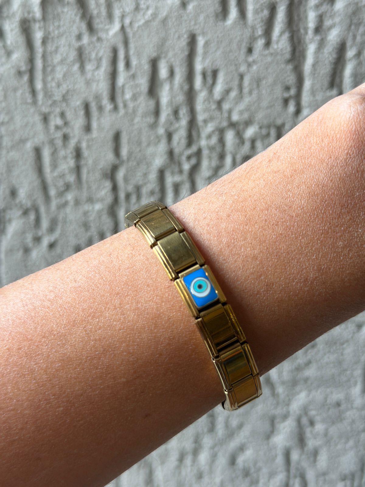 Evil eye italian charm bracelet