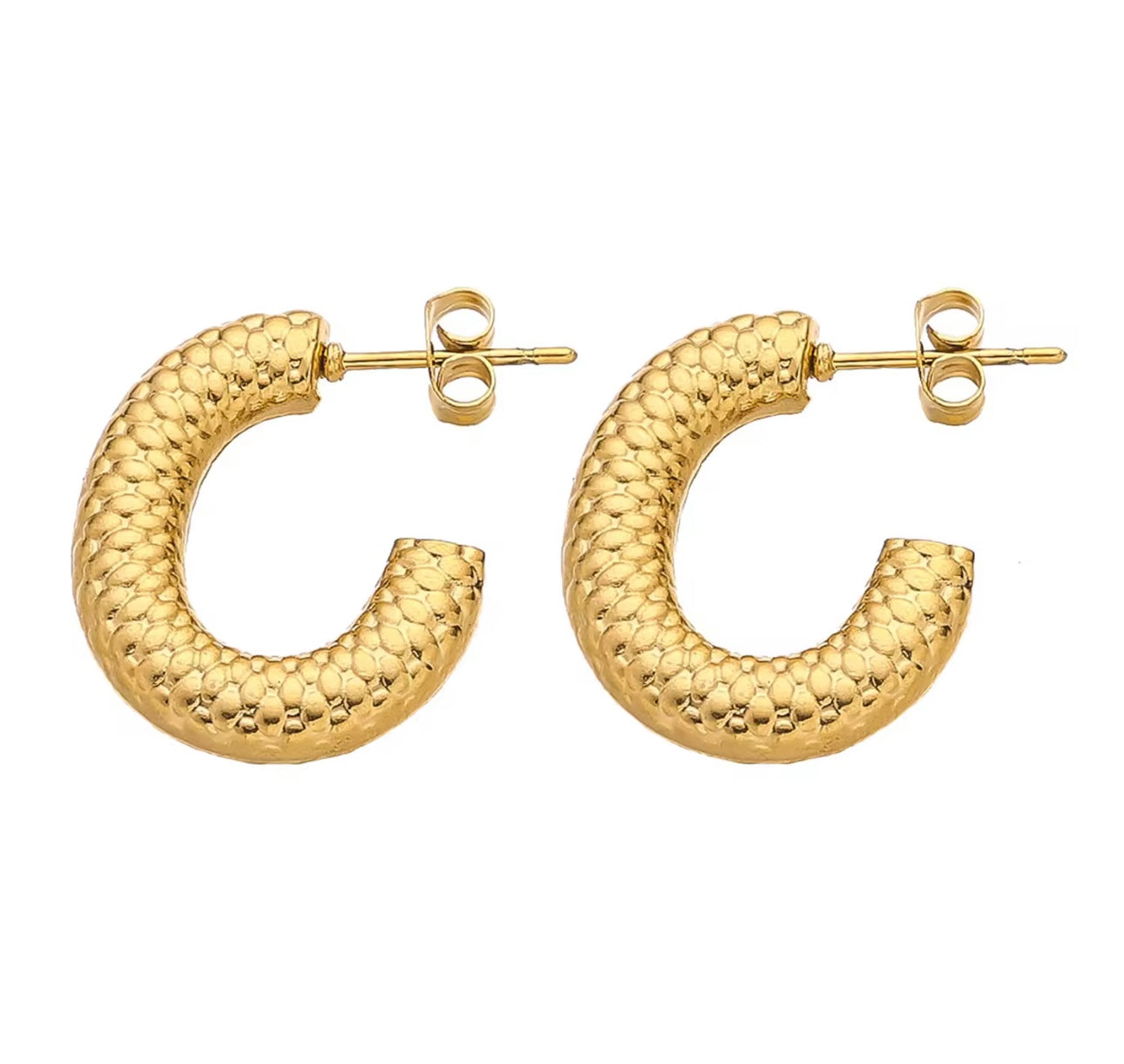 Semi Circular Earrings
