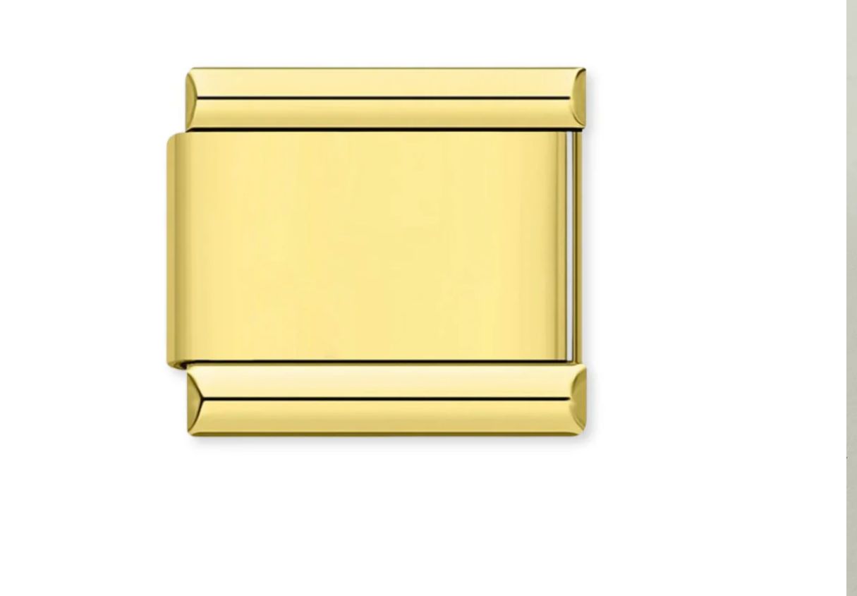 Plain Golden Charm