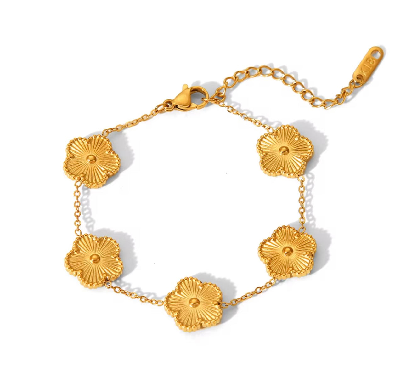 Golden Clover Bracelet