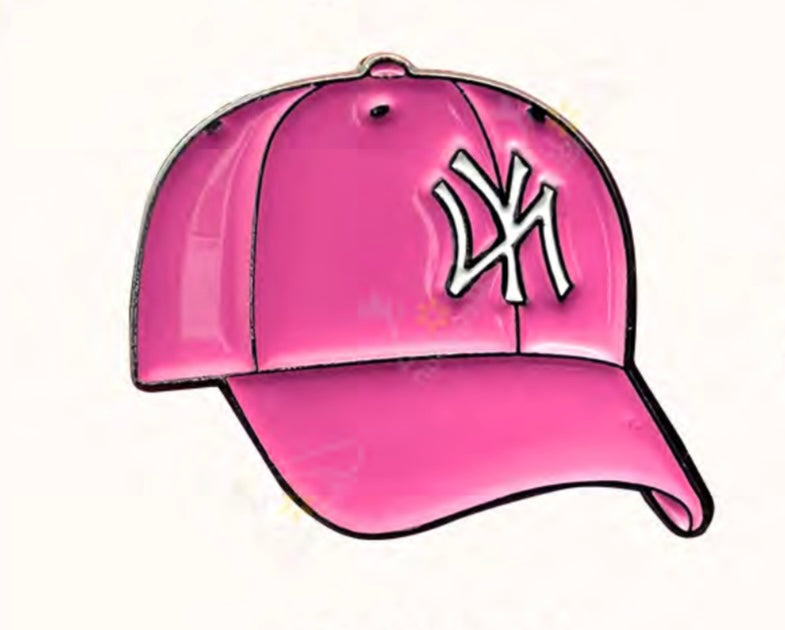 Pink cap Badge