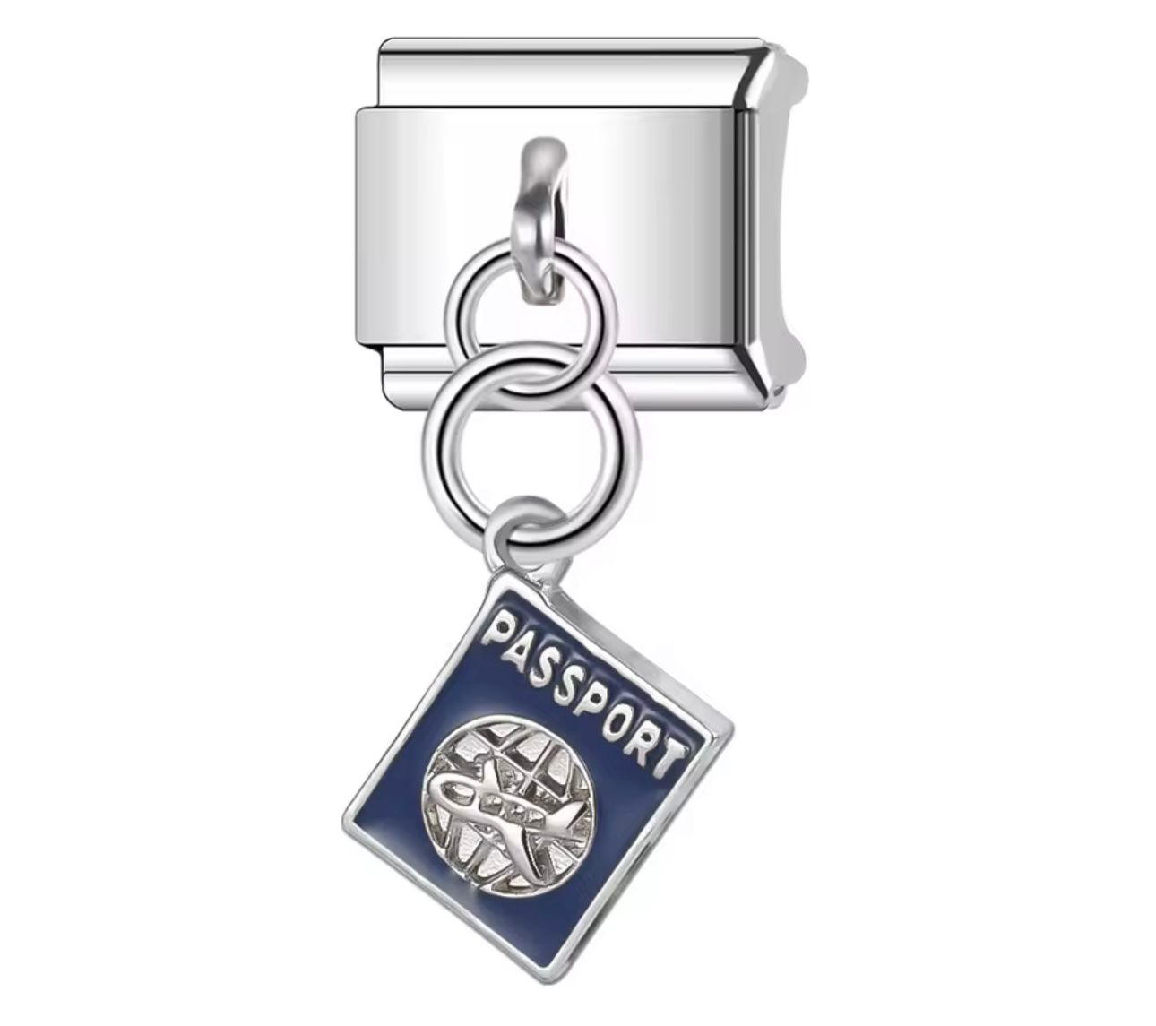 Hanging passport Charm