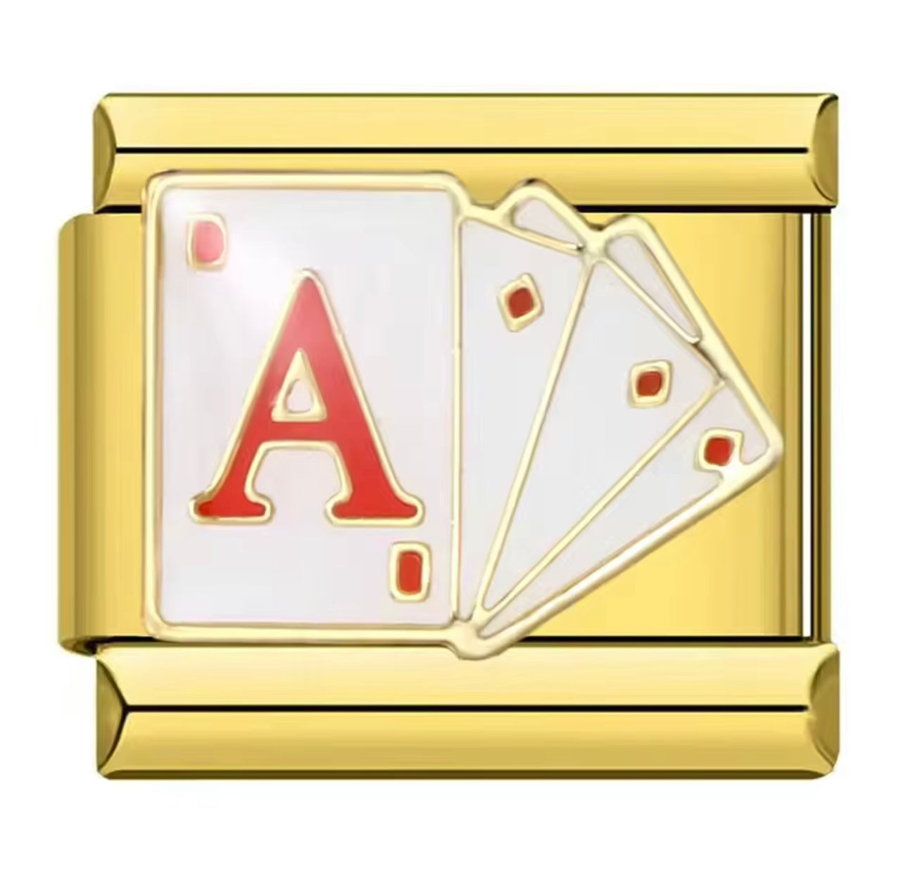 Ace cards charm