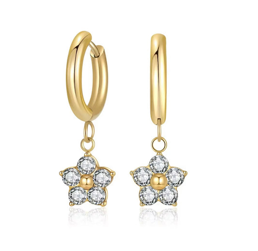 Petal Huggies Earrings