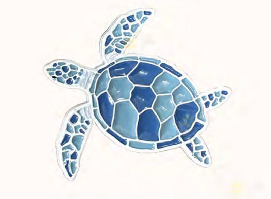 Blue turtle Badge