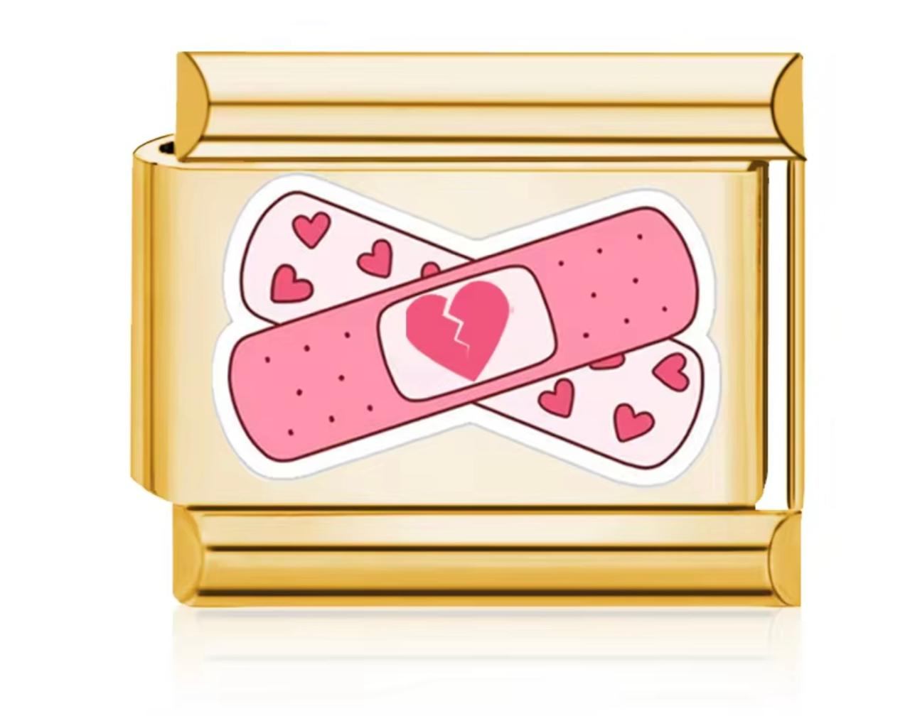 Limited edition band-aid charm