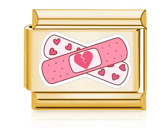 Limited edition band-aid charm