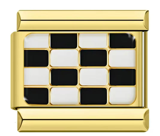 Chess board charm