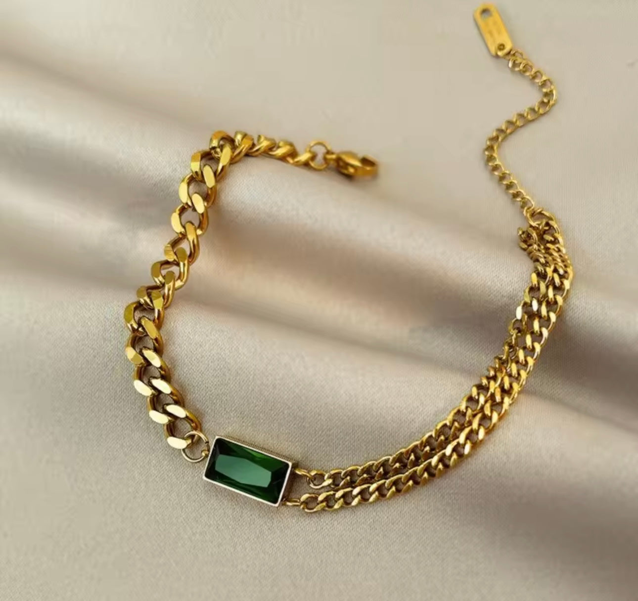 Emerald Bracelet