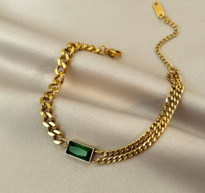 Emerald Bracelet