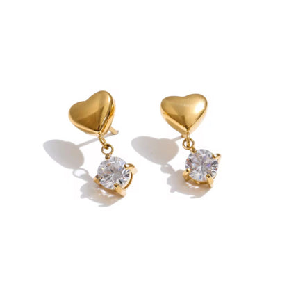 Kia heart Earrings