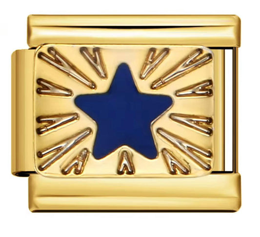 Blue Star charm