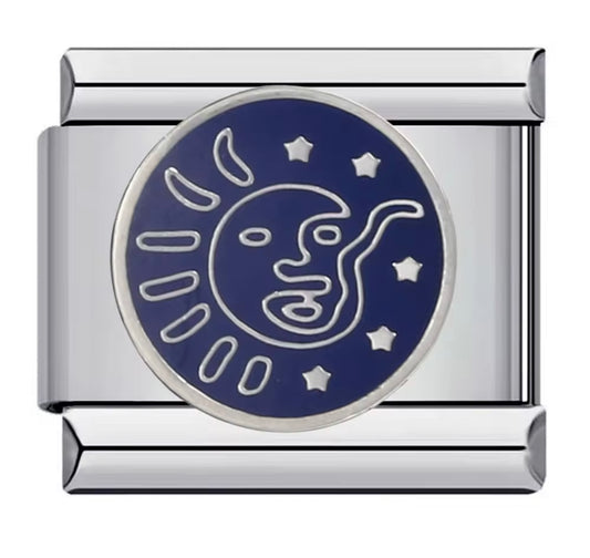Blue Sun Charm