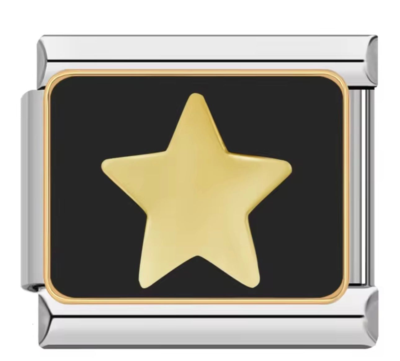 Yellow Star  Charm