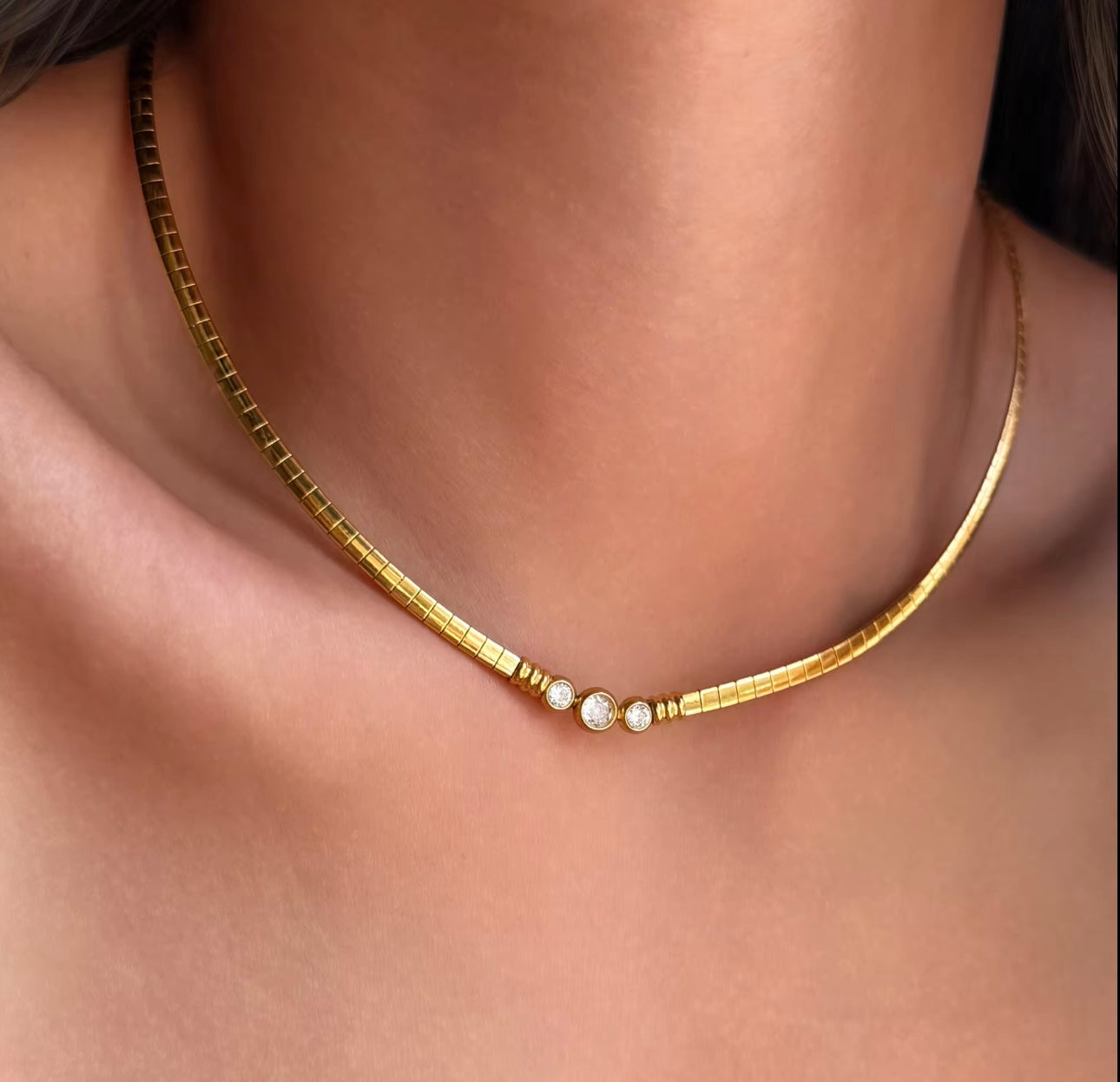 Egyptian 18k gold plated Necklace