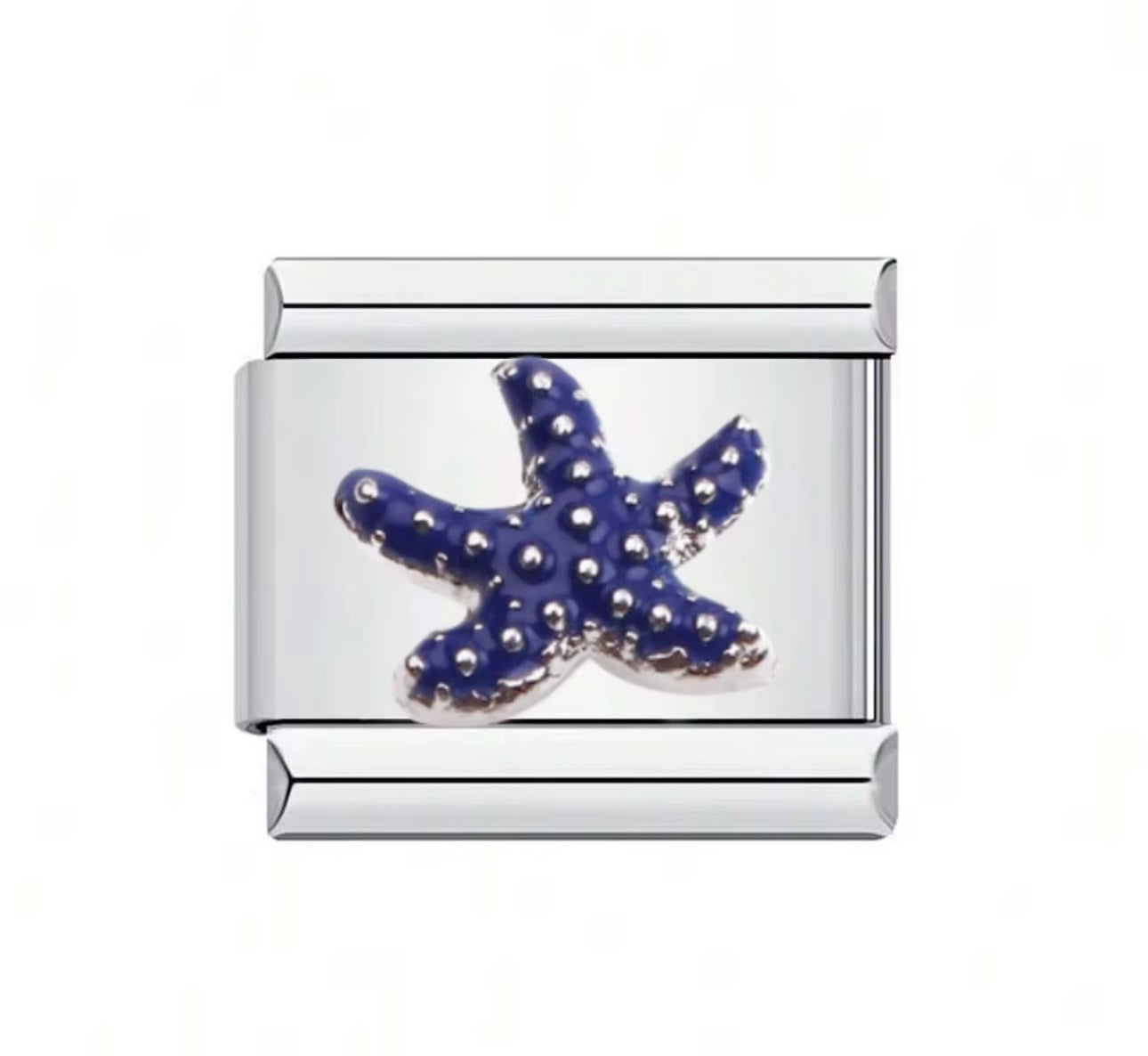 Blue starfish Charm