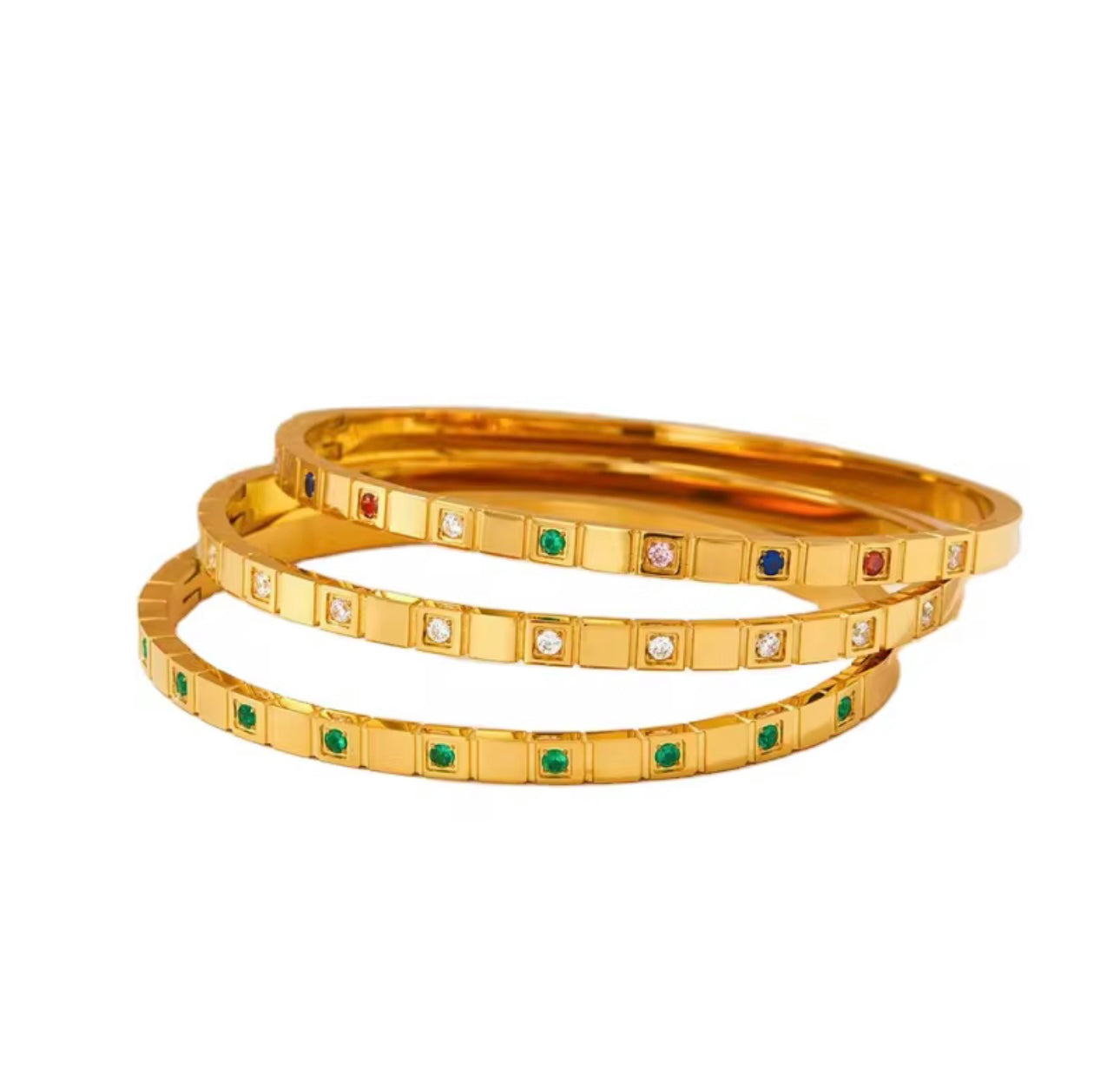 Zircon Multicolour baby size Bracelet