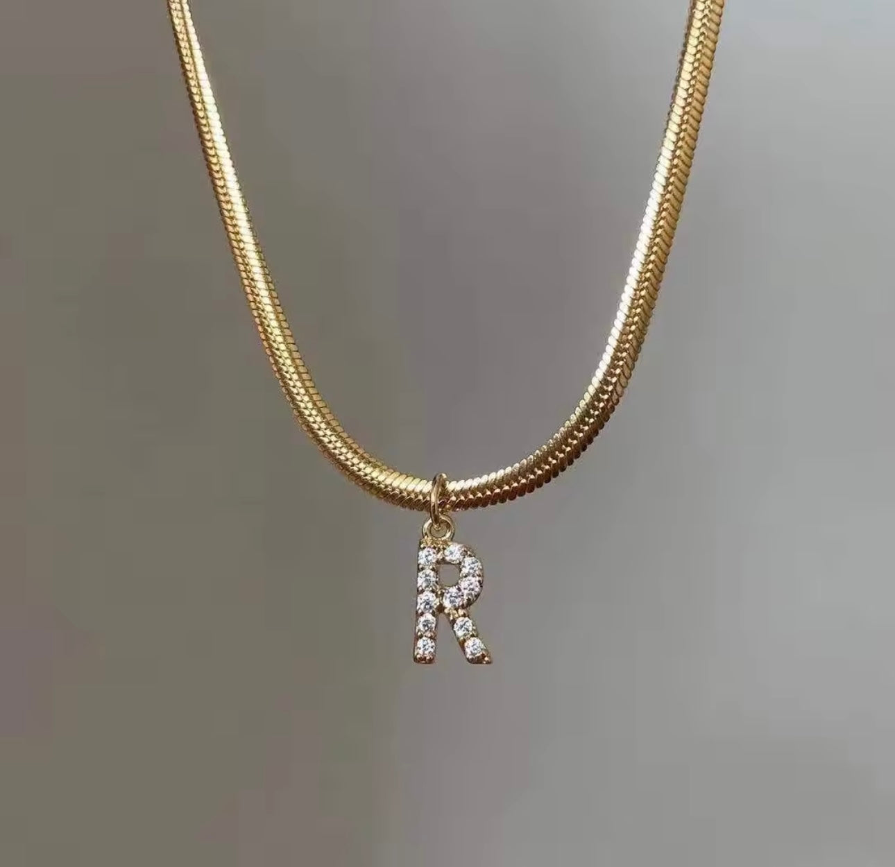 Snake Chain Initial