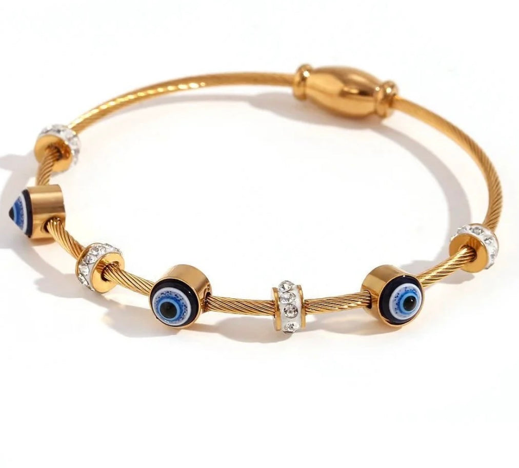 Turkish Evil eye Baby size Bracelet
