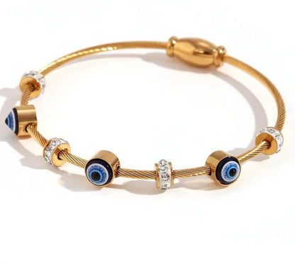Turkish Evil eye Baby size Bracelet