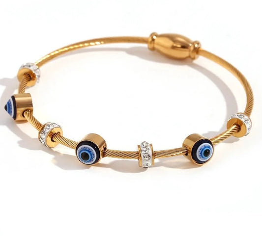 Turkish Evil eye Baby size Bracelet