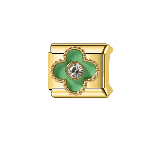 Green Clover Charm