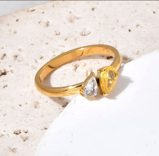 Colourful Stone ring