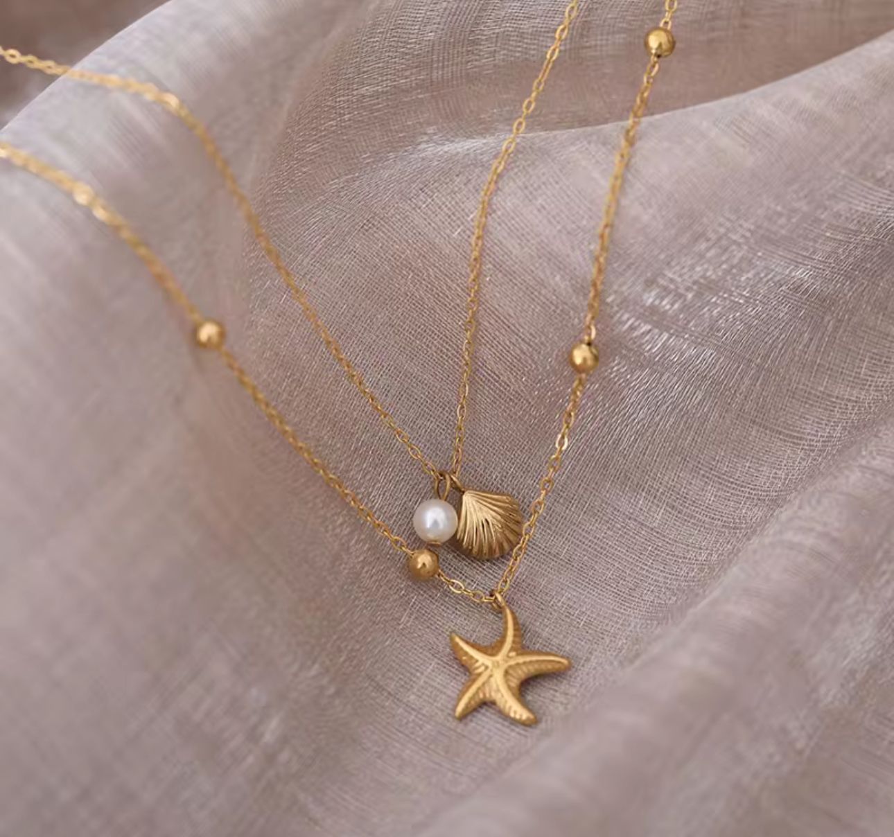 Zenith layer necklace