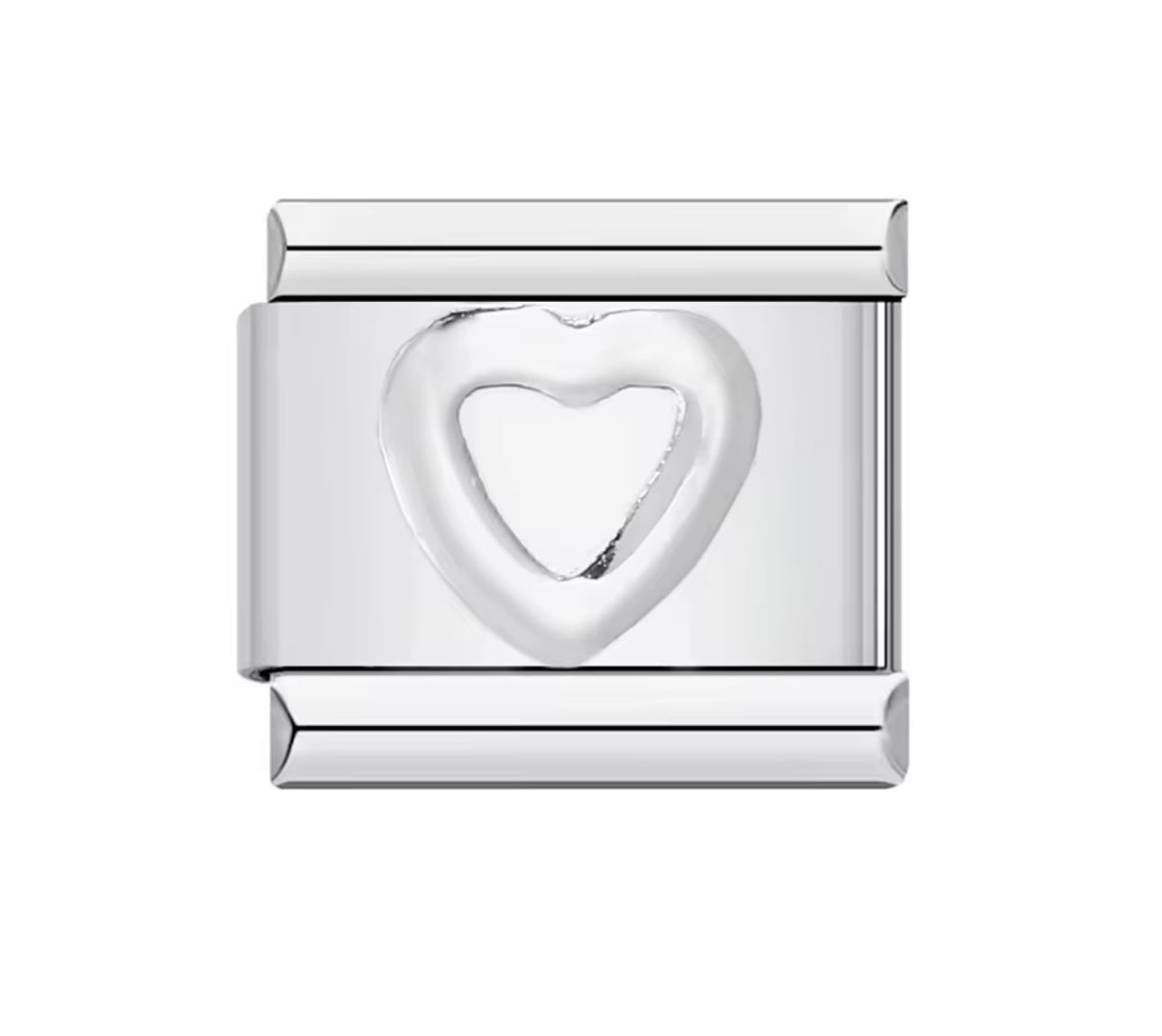 Silver Heart Charm