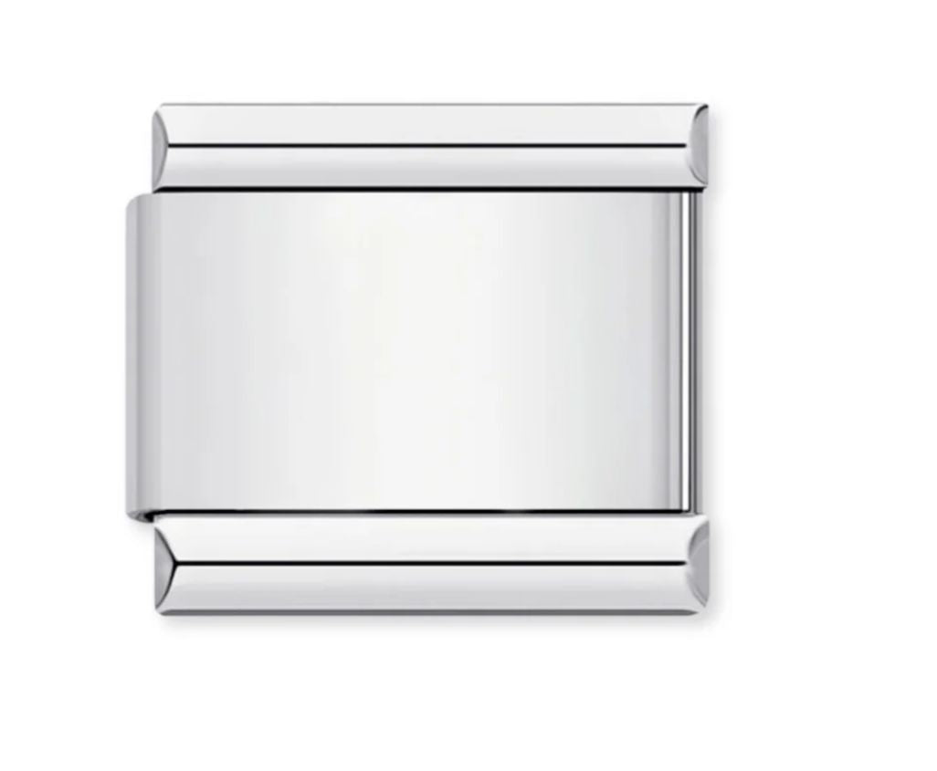 Plain silver Charm