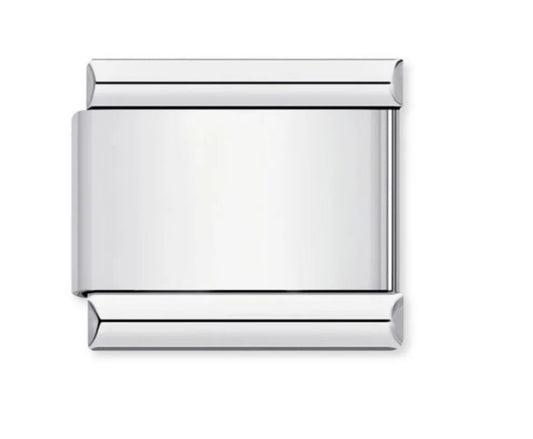 Plain silver Charm