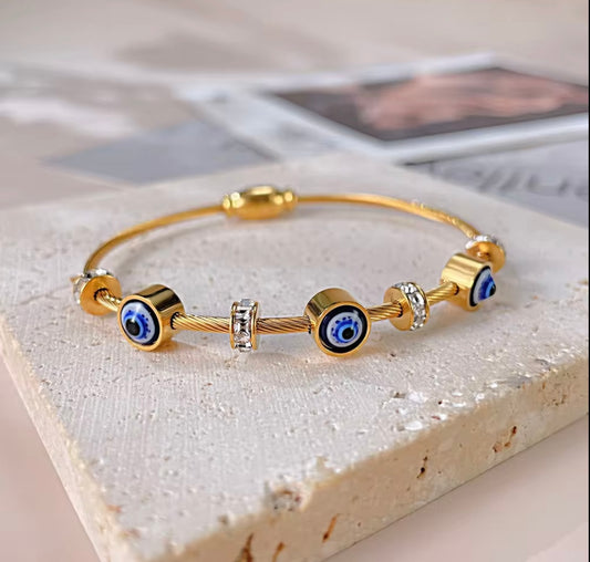 Turkish Evil eye Baby size Bracelet