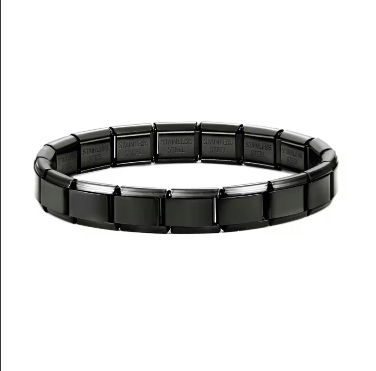 Italian Customized Charms Bracelet(Black)