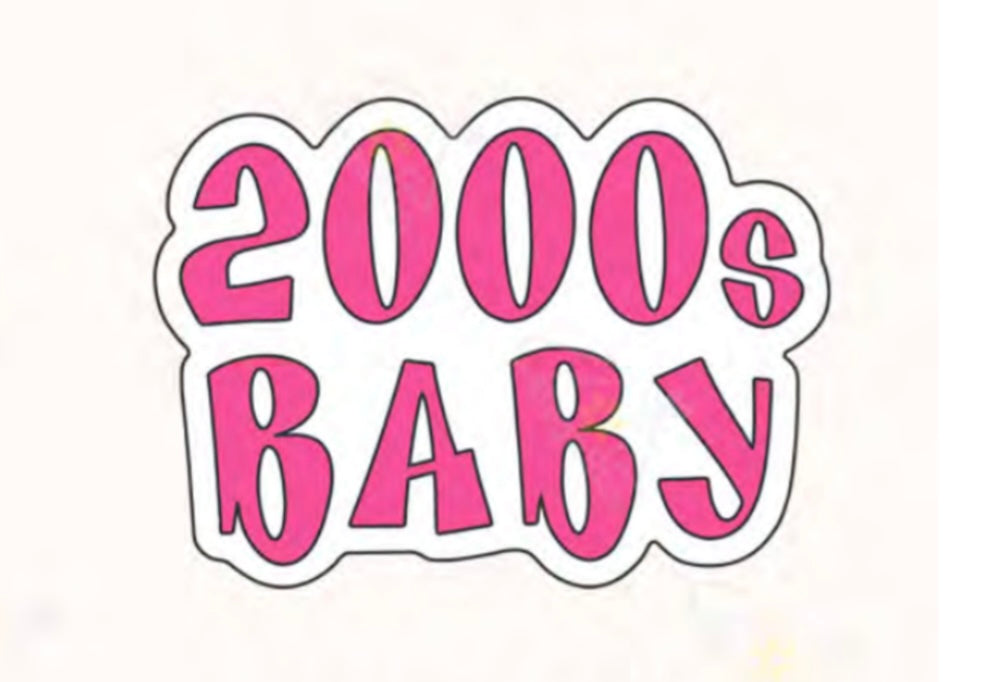 2000s baby Badge