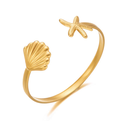 Starfish adjustable open cuff