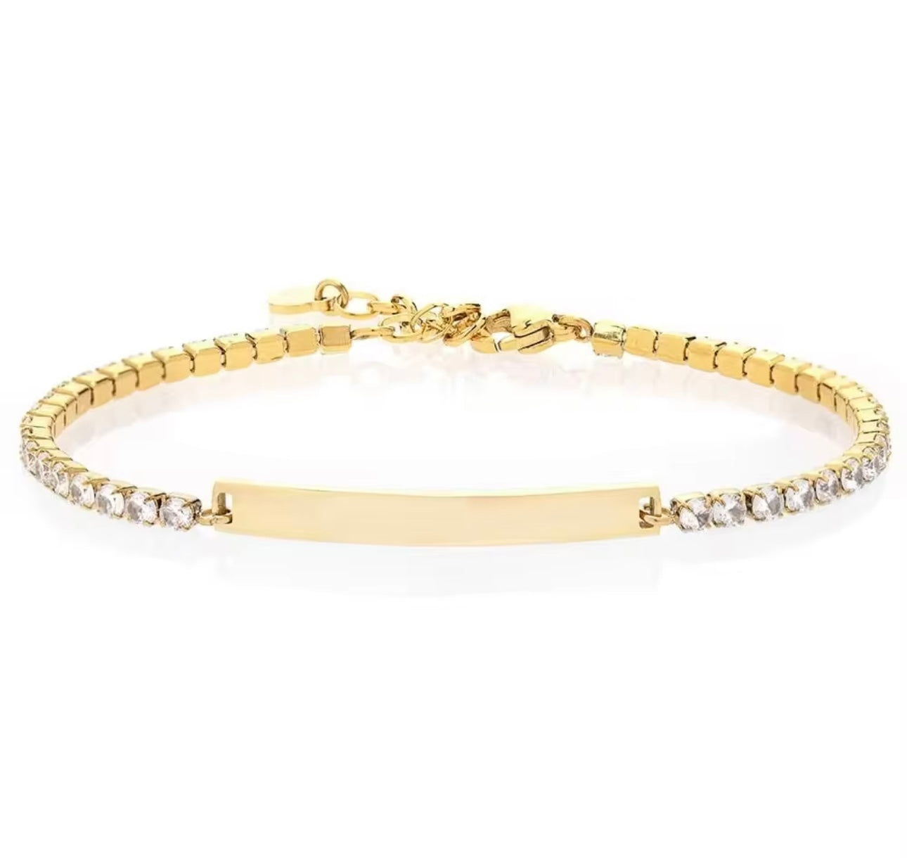 Tennis Engraveable bracelet