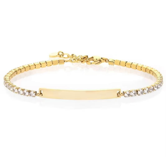 Tennis Engraveable bracelet