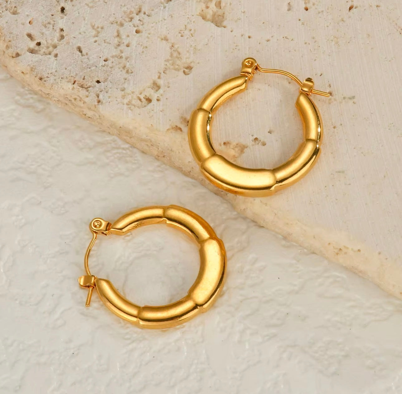Layered Circular Earrings