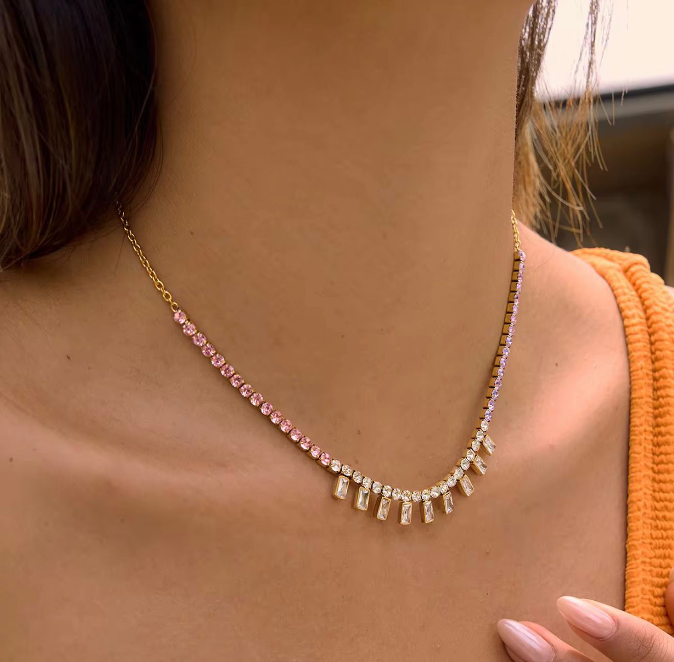 Bloom drip Necklace