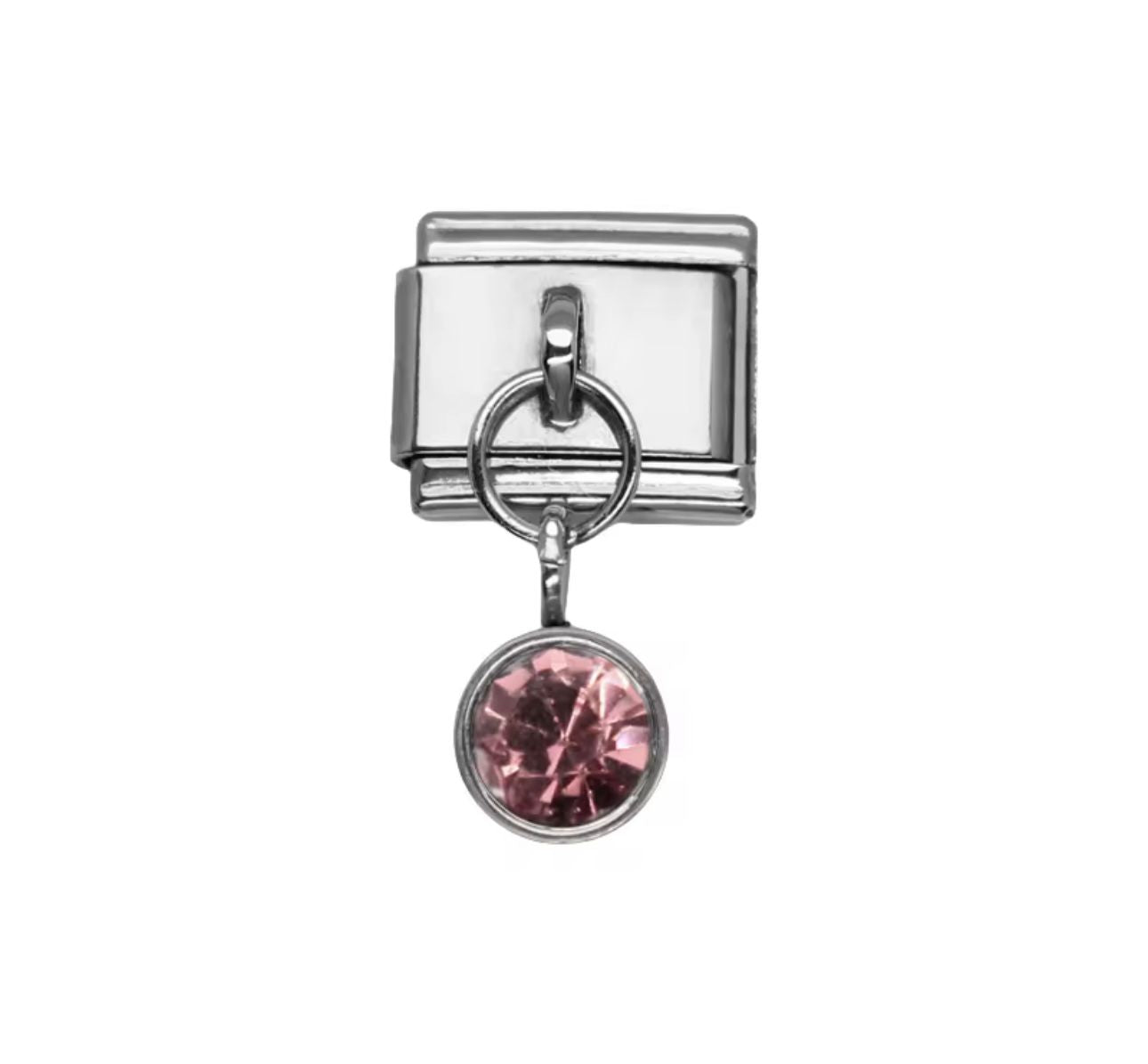 Maroon stone Charm